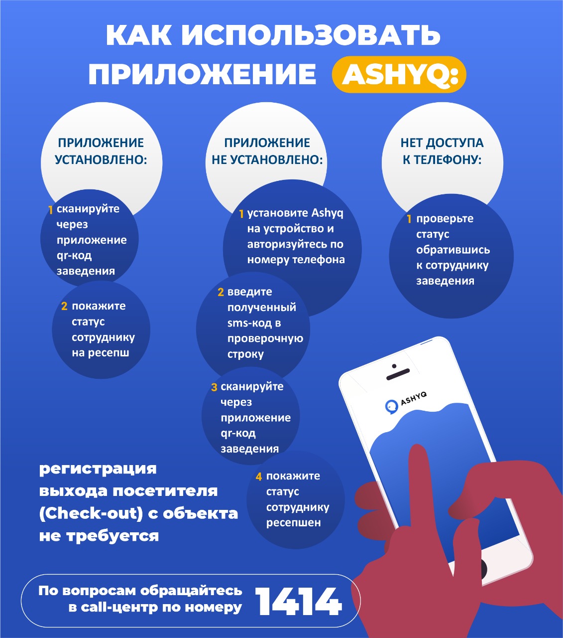 Приложение ashyq не работает